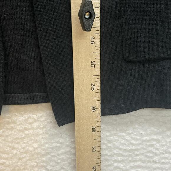 J Crew Factory Sweater Womens XXS Black Chelsea Blazer Open Front Cardigan - Picture 10 of 11